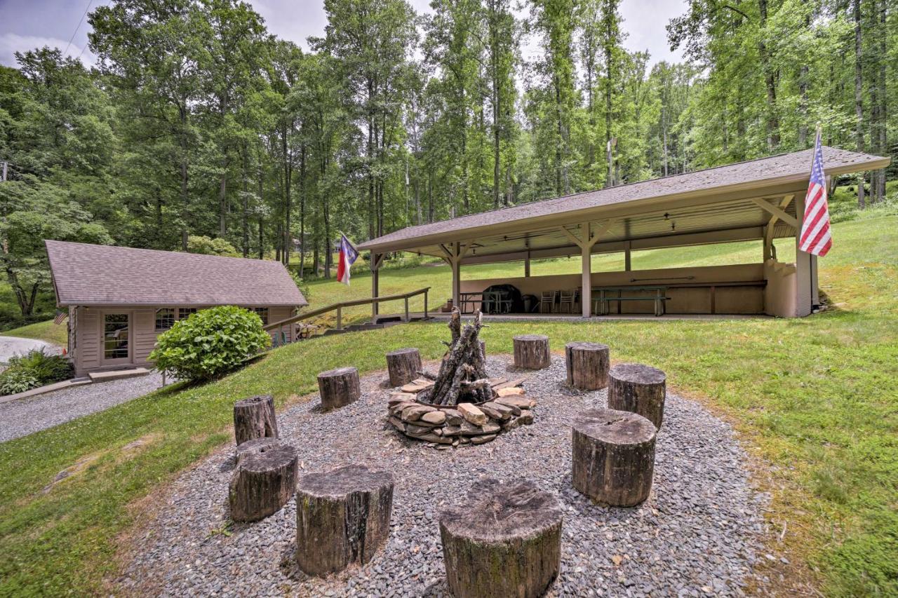 Historic Cabin Grill And Hiking Trail Access! Bryson City Ngoại thất bức ảnh