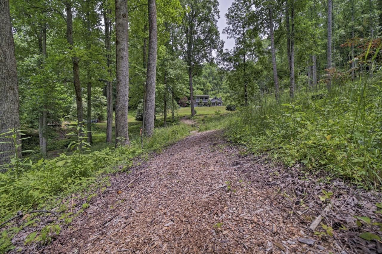 Historic Cabin Grill And Hiking Trail Access! Bryson City Ngoại thất bức ảnh